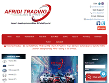 Tablet Screenshot of afriditrading.com